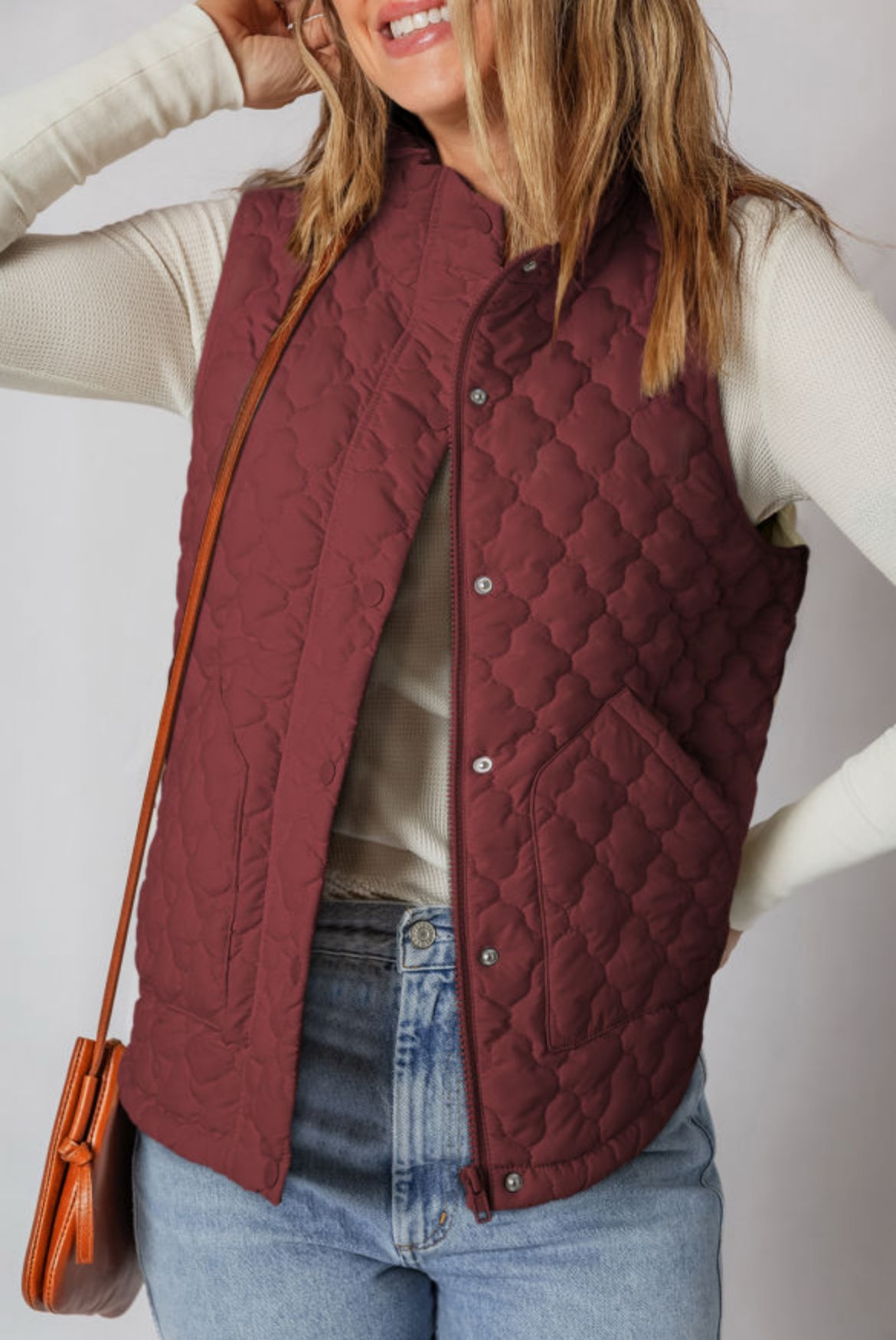 Wild Ginger Quilted Vest
