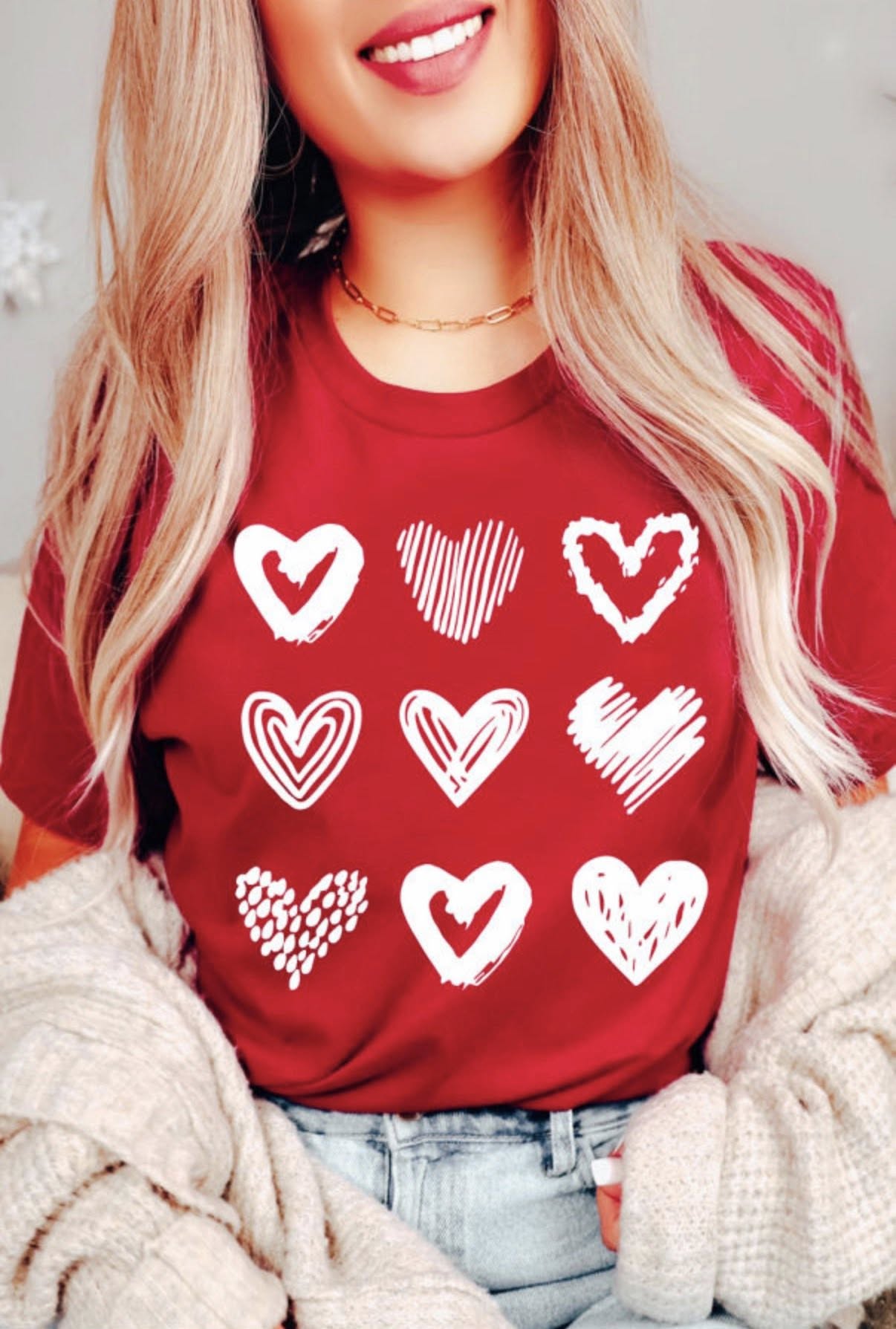 Red Heart Crewneck Tee