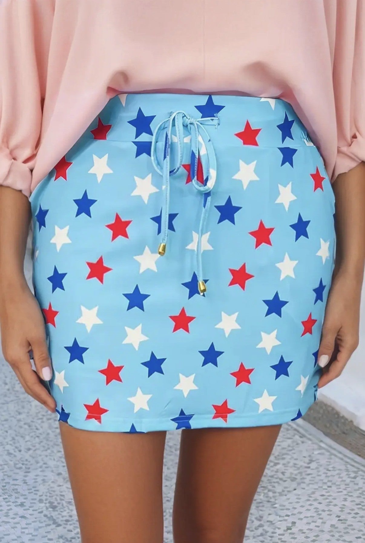 Patriotic Star Skort