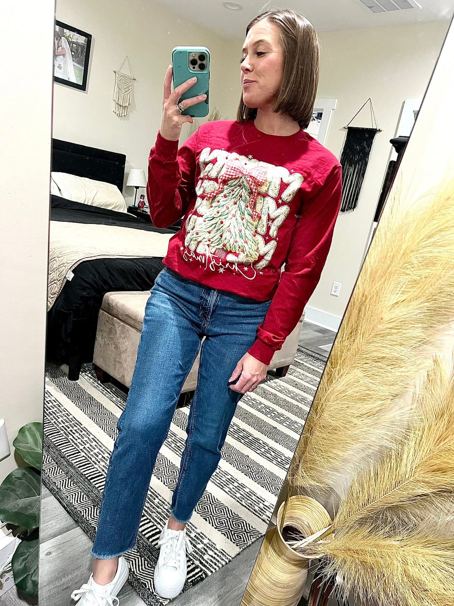 Merry Christmas Long Sleeve Tee