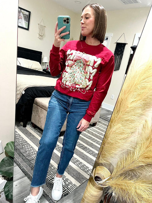 Merry Christmas Long Sleeve Tee